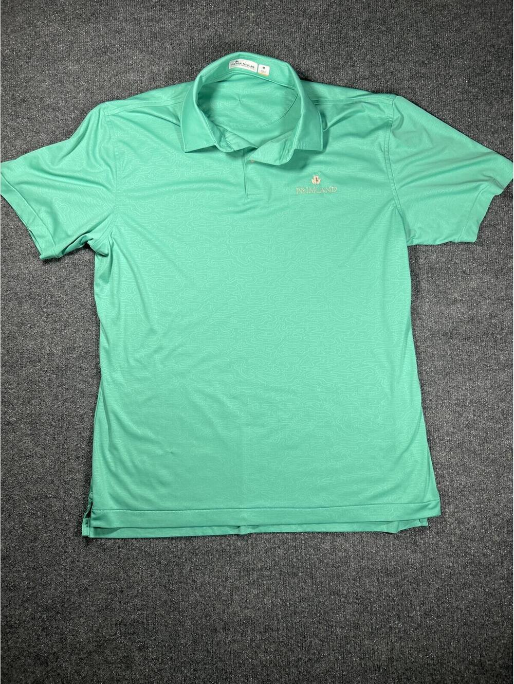 Peter Millar Primland Featherweight Polo Shirt Size M